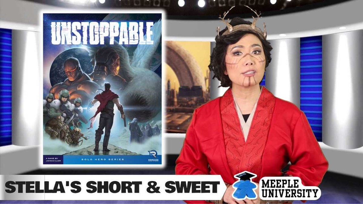 Super exciting new #johnDClair card crafting game #Unstoppable is coming to Kickstarter!😍 Here's our hero's journey to fight threats with such unique deck building twist! youtu.be/hADUDmdmxZQ @PlayRenegade