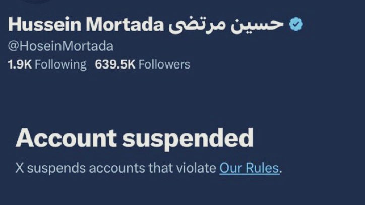 Twitter has suspended two prominent Lebanese journalists, @alishoeib1970 and @HoseinMortada, who have been active for 10 years. Why censor them now? Is this what free speech looks like?

#FreeSpeech #Censorship #Lebanon #MediaFreedom #Journalism #Twitter