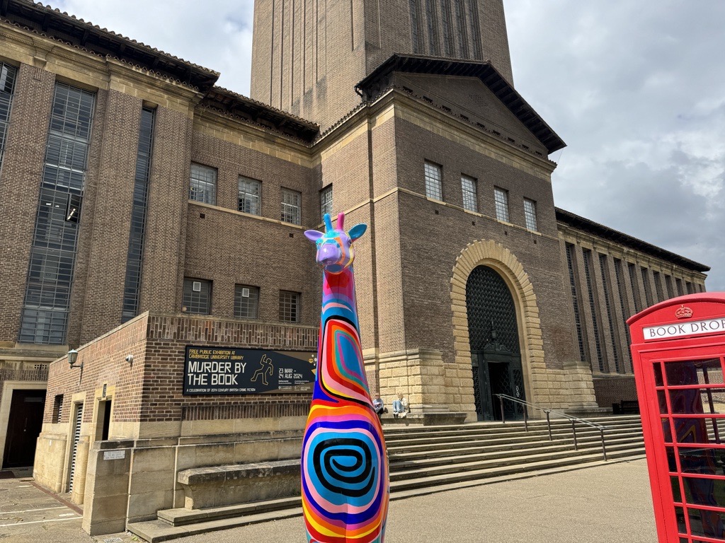 At long last, blue skies have returned to the UL! It has been wonderful to see the many visitors we've had at our Murder by the Book exhibition during half term. If you're looking for a free activity in the city, book your tickets now! lib.cam.ac.uk/murderbythebook