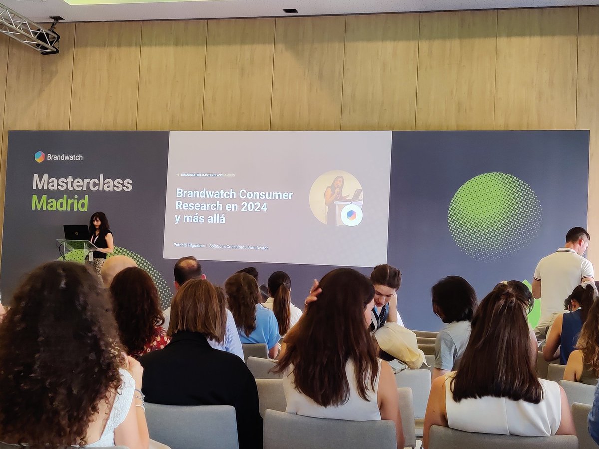 Irismedia (@agenciademedios) on Twitter photo Arranca la jornada de tarde de la Masterclass de <a href="/BrandwatchES/">Brandwatch ES 🔬</a> para seguir conociendo las tendencias de 2024 y poder elevar así nuestro juego en redes sociales a otro nivel. ¡Nos encanta estar al día!
#BWMasterclassMAD #EscuchaSocial Arranca la jornada de tarde de la Masterclass de <a href="/BrandwatchES/">Brandwatch ES 🔬</a> para seguir conociendo las tendencias de 2024 y poder elevar así nuestro juego en redes sociales a otro nivel. ¡Nos encanta estar al día!
#BWMasterclassMAD #EscuchaSocial