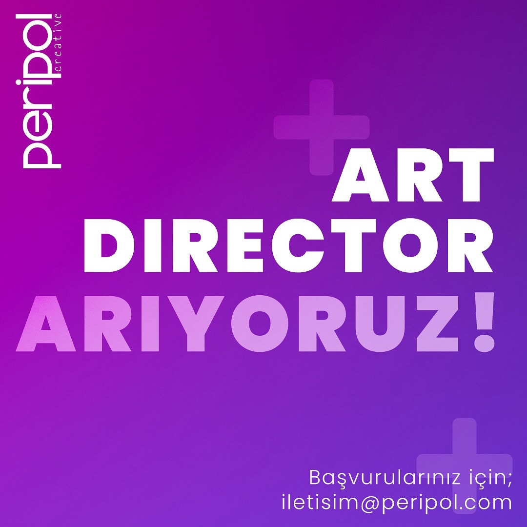 Art Direktör Aranıyor – Peripol Creative👇Başvuru ve Detaylar: ajansgiller.com/ilan/art-direk…

#artdirector #tasarımcı #ajansgiller #kariyer