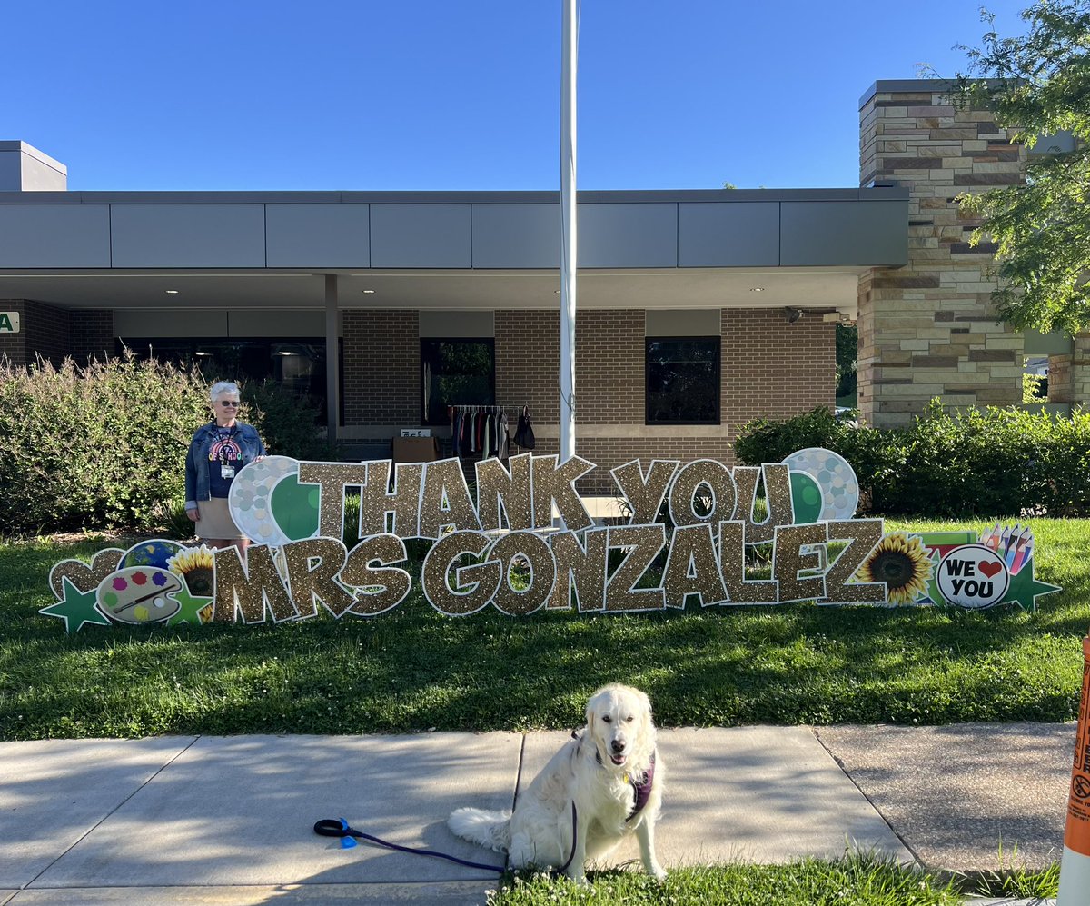 Congratulations Mrs. Gonzalez on your retirement! We wish you all the best on your new adventures! We want to thank you for all that you have done in your amazing teaching career! 💚<a href="/Valpo_Schools/">Valparaiso Community Schools</a>