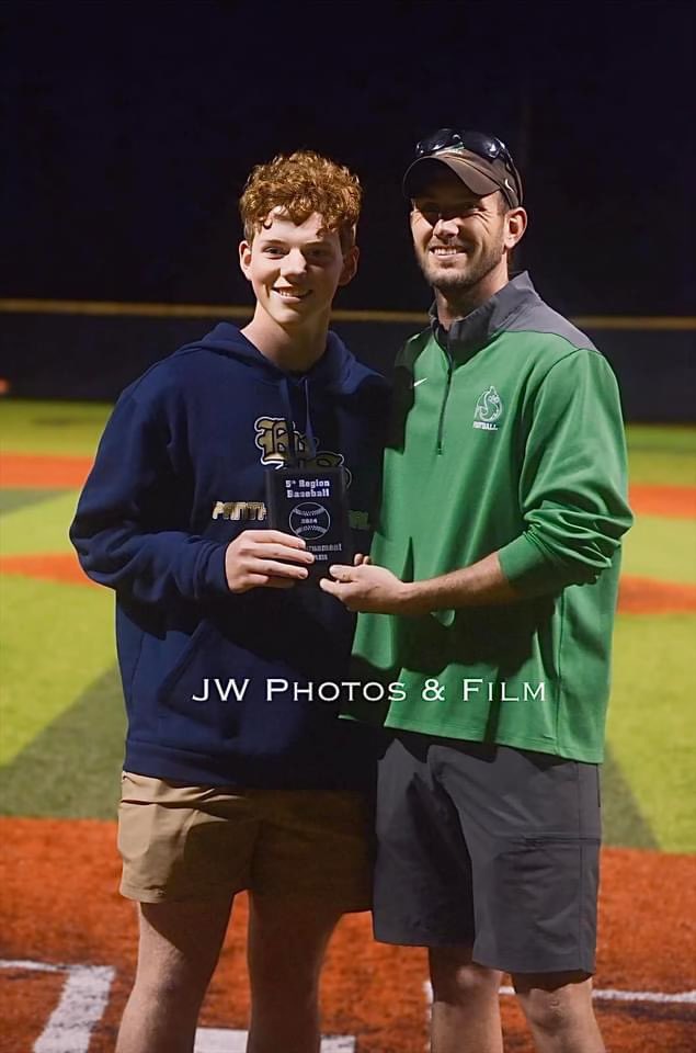 Congrats to Hayden Fisher for being selected for the 5th Region All Tournament Team!