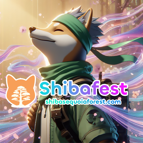 Good Morning #Shib fam. I can feel the music of the forest through the trees. Are you ready for #ShibaFest?
