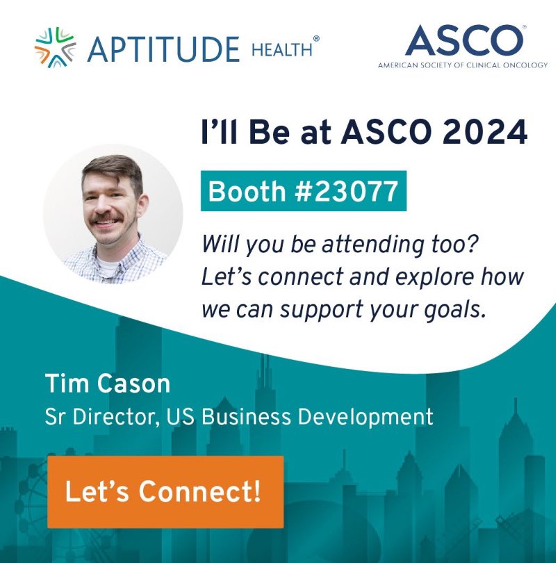 Off to ASCO today!! Look forward to seeing friends and colleagues. Let’s meet up!