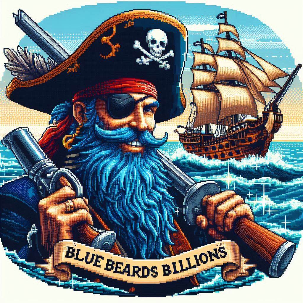 Touring540's tweet photo. Coming Soon to a PC Near You! Blue Beards Billions. $1000's in Crypto prizes await you!
#BLUEBEARDSBILLIONS #BLUEBEARDS #TWR $CHEEWIFHAT $PEHOOD #ETH #OPENSEA #NFT #CRYPTOGAMING #GAMING #PCGAMING #CRYPTO #NFTGAMING #METAVERSE #METAQUEST #APPLEVISIONPRO #BLOCKCHAIN #MULTISTRING
