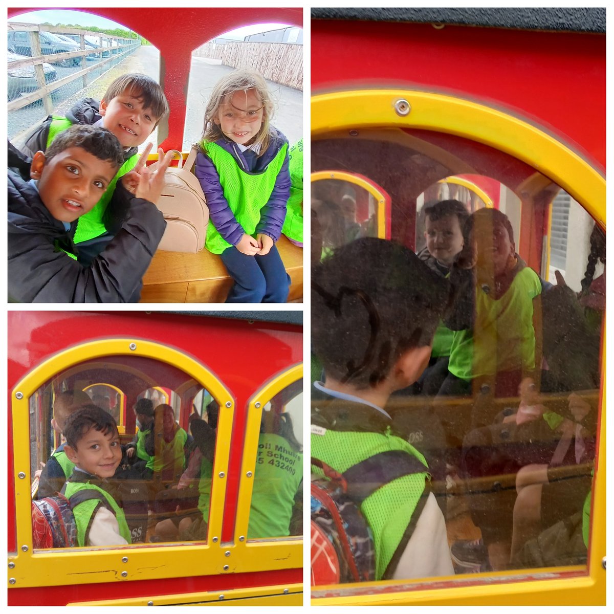 Senior Infants School Tour 2024 🤩 Part 1: The bus and the train ride 🚉