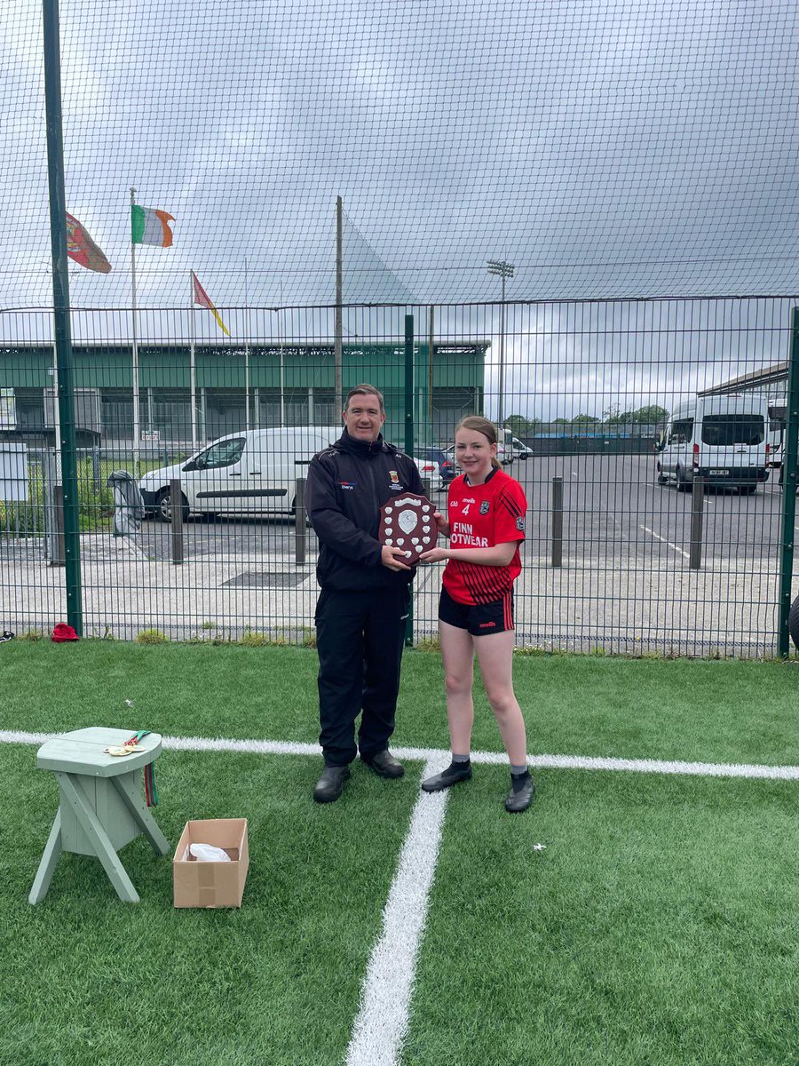 Huge congratulations to our school Camóige team who were crowned Mayo champions this week in a thrilling final in McHale Park. We are all so proud of this team!! <a href="/cnambnaisiunta/">Cumann na mBunscol</a> #girlsinsport #camoige