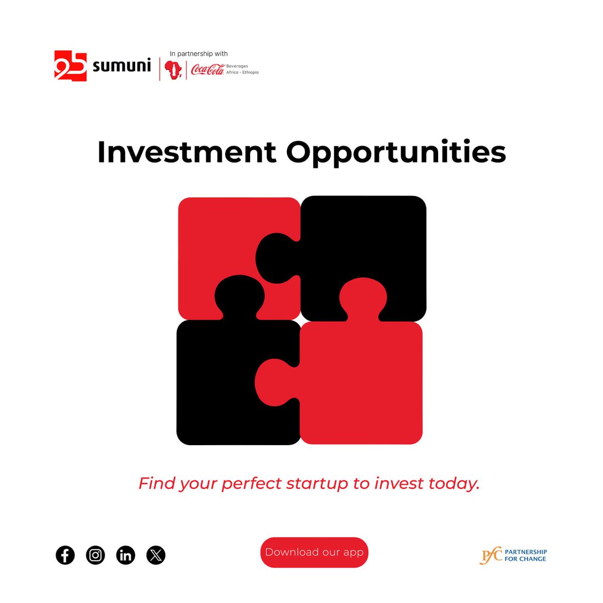 Looking for investment opportunities for your startup? 
Rest easy, we've got your back!
 Join our community and share your vision with us 
Get the app: tinyurl.com/sumuni
Website: sumuni.net
 #startupfunding #investmentopportunities #communitysupport
