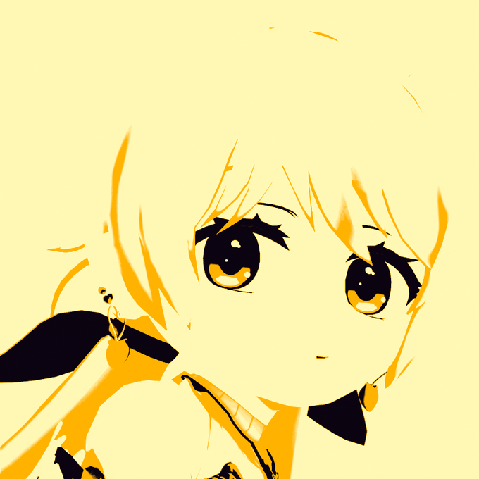 「closed mouth yellow theme」 illustration images(Latest)