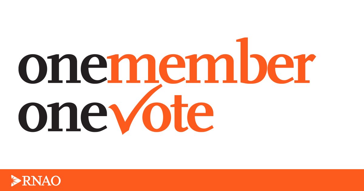 📢RNAO MEMBERS! Don't miss out — meet the candidates listed on the 2024 #OMOV🗳️ticket of nominations: ➡️Resolutions Committee ➡️Bylaw Committee ➡️IG chairs rep Register for today's webinar happening 12 p.m. ET &/or other webinars happening May 31 & June 3: MyRNAO.ca/survey/2024bod…