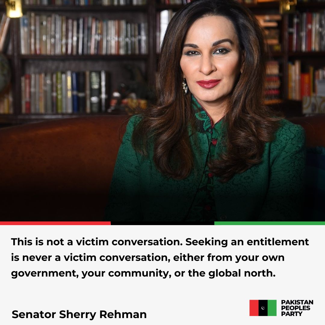 Senator @sherryrehman calls for urgent climate action at 'Road to Climate Resilient Pakistan' Conference. Read More: ppp.org.pk/uncategorized/…