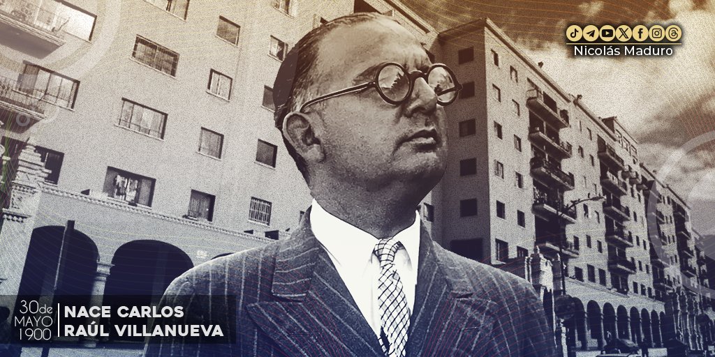 Hace 124 años nació el maestro de la arquitectura moderna en Venezuela, Carlos Raúl Villanueva, artífice de la icónica Ciudad Universitaria de Caracas. Su legado permanece vivo en quienes se sienten inspirados por las extraordinarias edificaciones que construyó y que parte de