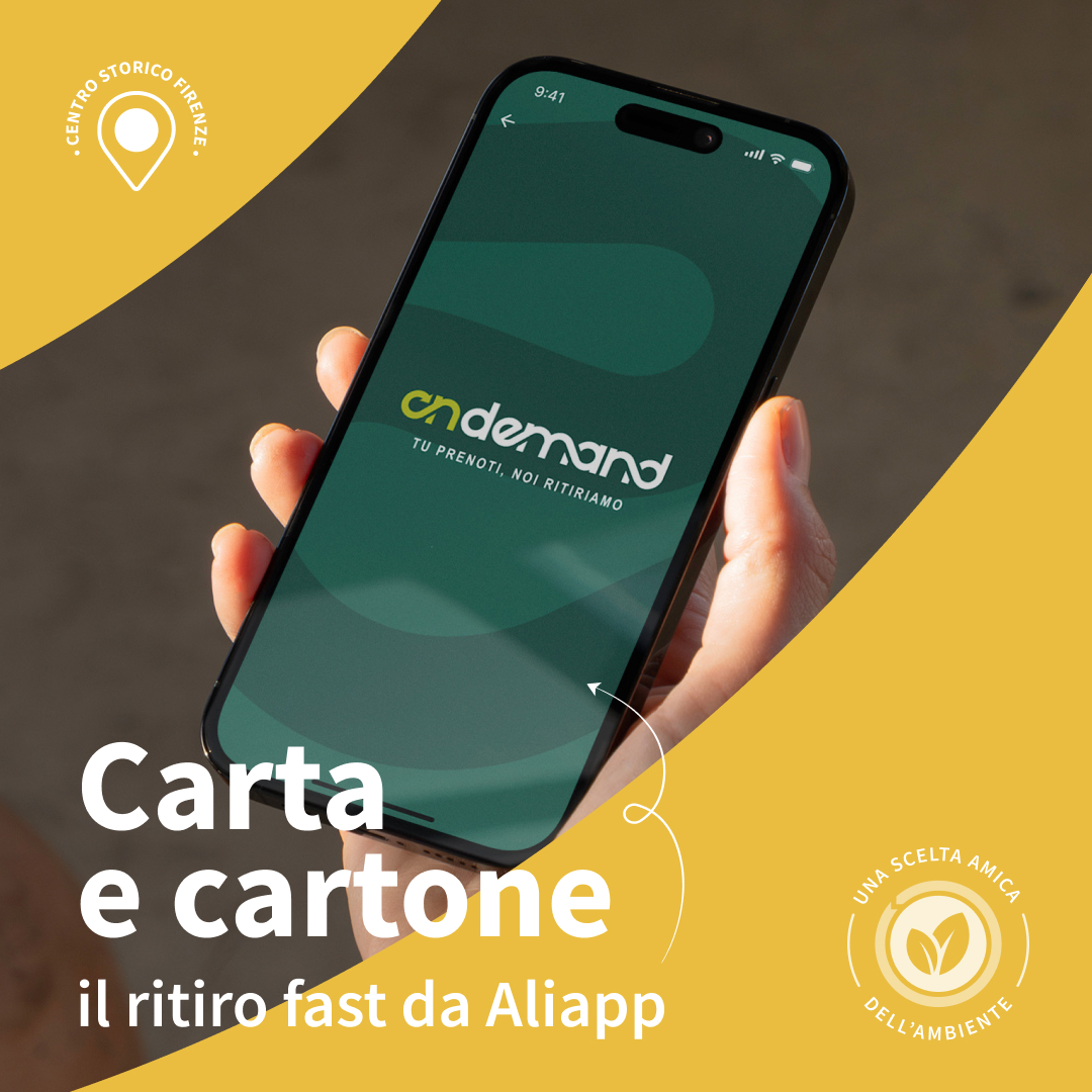 Film e pizza con gli amici: l’accoppiata perfetta! Ma ora dove butti tutti quei cartoni?
Facile: con Aliapp puoi richiedere tutti i giorni il ritiro OnDemand fast ed extra calendario di Carta e cartone. 

#aliamultiutility #Aliapp #FirenzePulita #firenze #app  #ondemand