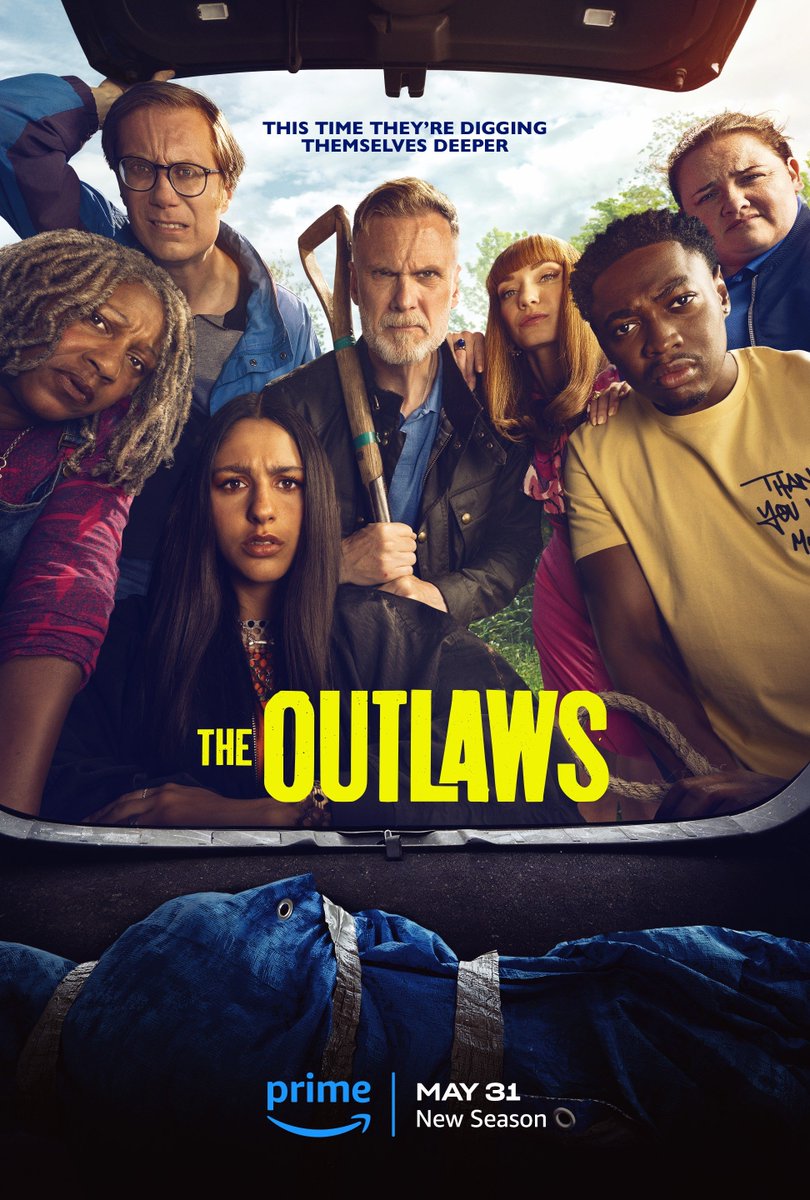 #TheOutlaws series 3, with episode 3 written by @jessbray, airs weekly on @bbcone from 30th May! If you can't wait, the whole series is available on @bbciplayer.

'Outrageously funny and craftily plotted' - ★★★★★ @Telegraph

The series also stars @RichardEGrant as The Earl.