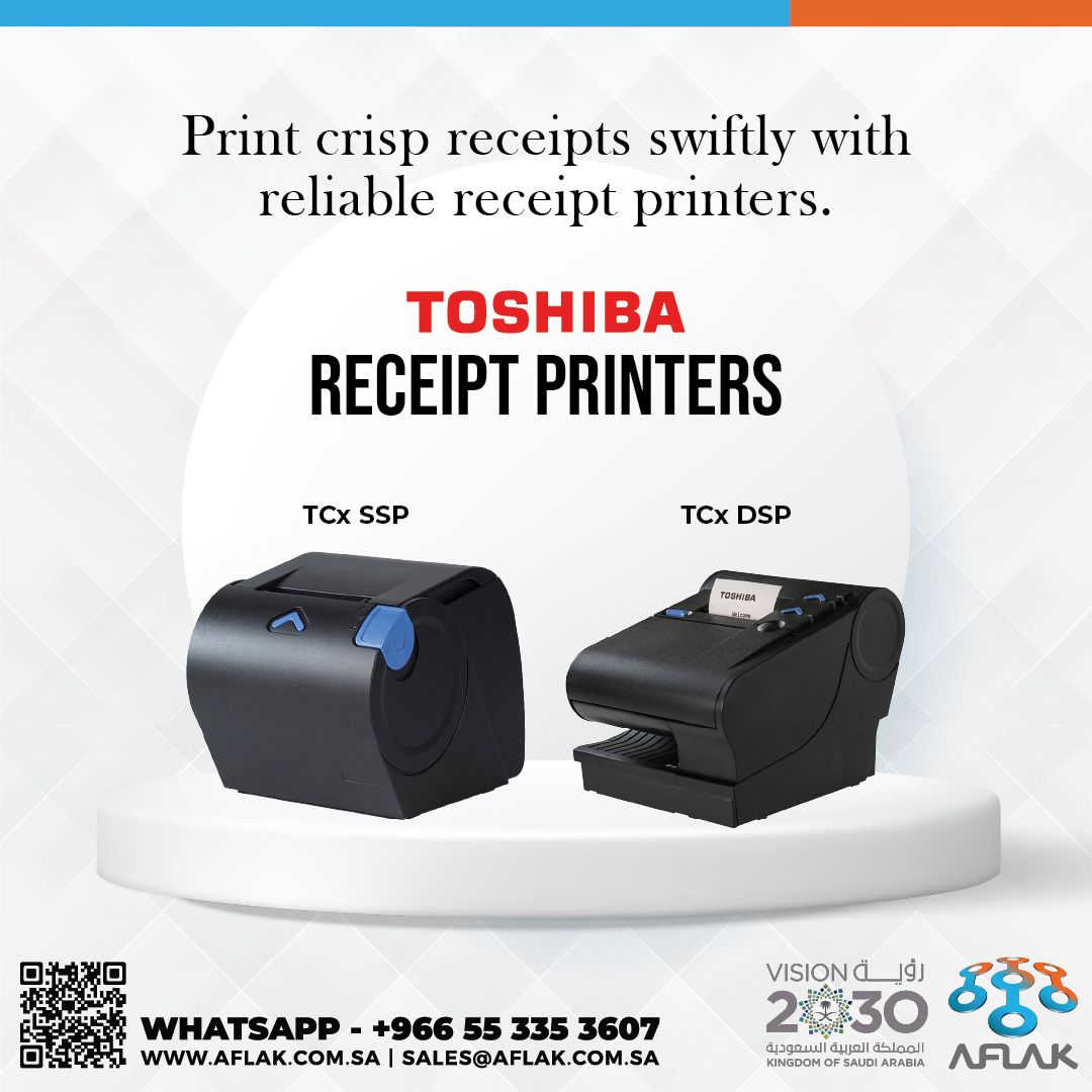 AflakElectronic's tweet photo. #Toshiba #ReceiptPrinters - 💼 From retail to hospitality, these printers deliver seamless and efficient printing solutions. 🛍️ Say goodbye to hassles and hello to crisp, clear receipts every time!
Contact us - https://t.co/FhFkUlQjjm
#AflakElectronics #SaudiArabia https://t.co/0FgrHOQYU6