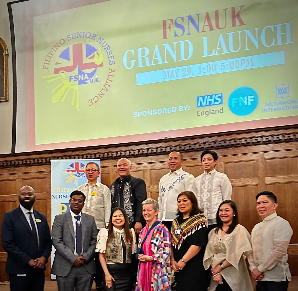 Again,thank you to @Crouchendtiger7 for gracing our grand launch yesterday and knowing that this is your last speaking engagement before you step down as NMC Chief Exec made it all special. Your support and passion in the nursing community is very much appreciated. @FSNA_UK