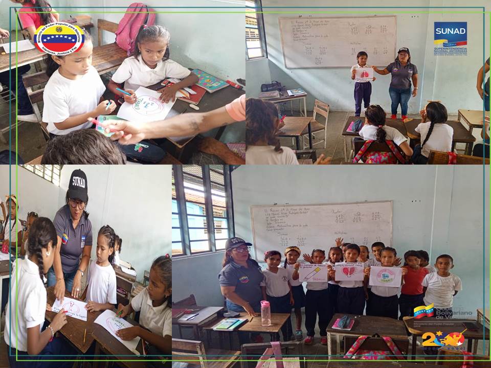 Este #29Mayo En el Marco de la proxima celebracion del  #díamundialsintabaco #31Mayo la @sunad_apure realizo abordaje a niños y niñas de Educacion primaria llevando informacion sobre lo dañino de este vicio, trabajando asi en pro de la prevencion integral.