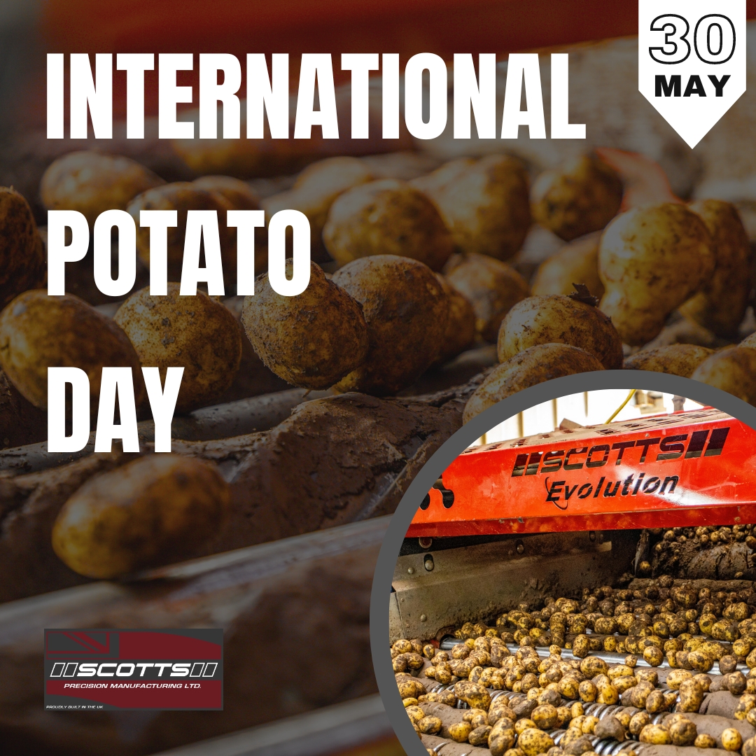 ScottsPrecision's tweet photo. Happy International Potato Day!π₯
It's thanks to the humble potato that our business is still thriving 30 years laterπ
#internationalpotatoday #potatoday #potato #agriculture #farming #farminglife #evolutionseparator https://t.co/4goUoakwzL