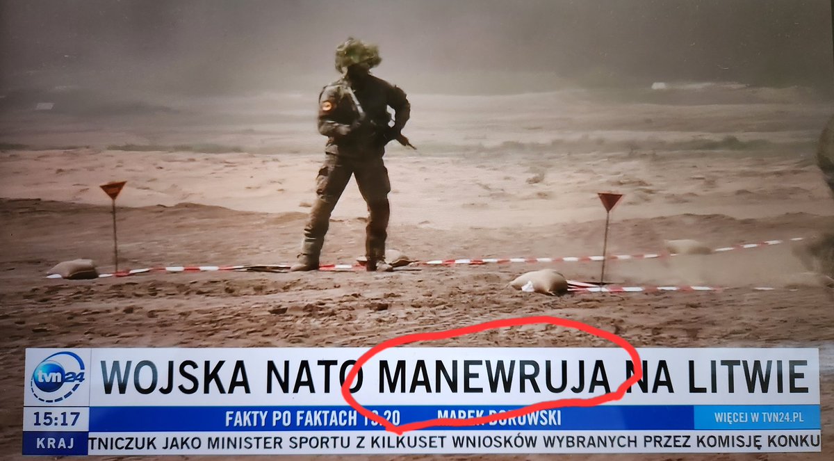 GrzegorzWasiel1's tweet photo. Na placu manewrowym?
#NATO #SteadfastDefender2024 https://t.co/Zvfhw518JR