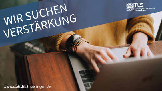 #Thüringen zählt! Wir suchen Verstärkung im Bereich des Referates „#Gesamtrechnungen, #Arbeitsmarkt, #Außenhandel“, siehe: statistik.thueringen.de/amt/SteA_15_20…

Weitere #Stellenangebote unter: statistik.thueringen.de/amt/Vergabe_Mi…