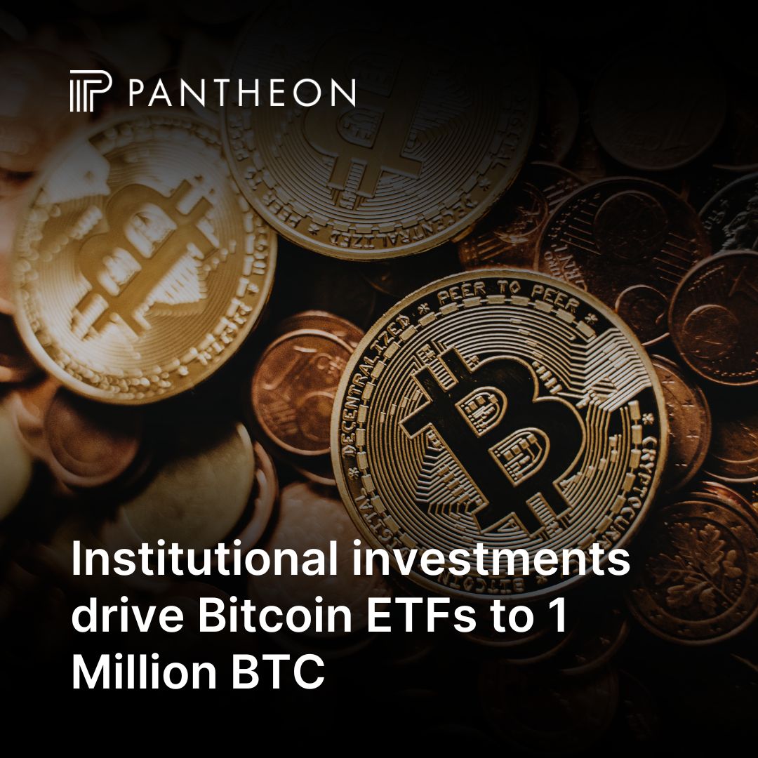 1/ 🧵Bitcoin ETFs now hold over 1 million BTC, representing 5% of the total supply. This milestone highlights Bitcoin's growing acceptance as a mainstream asset. As of May 24, 2024, over 30 Bitcoin ETFs collectively hold 1,002,343 BTC, valued at $70.5B.

#BitcoinETF #investment