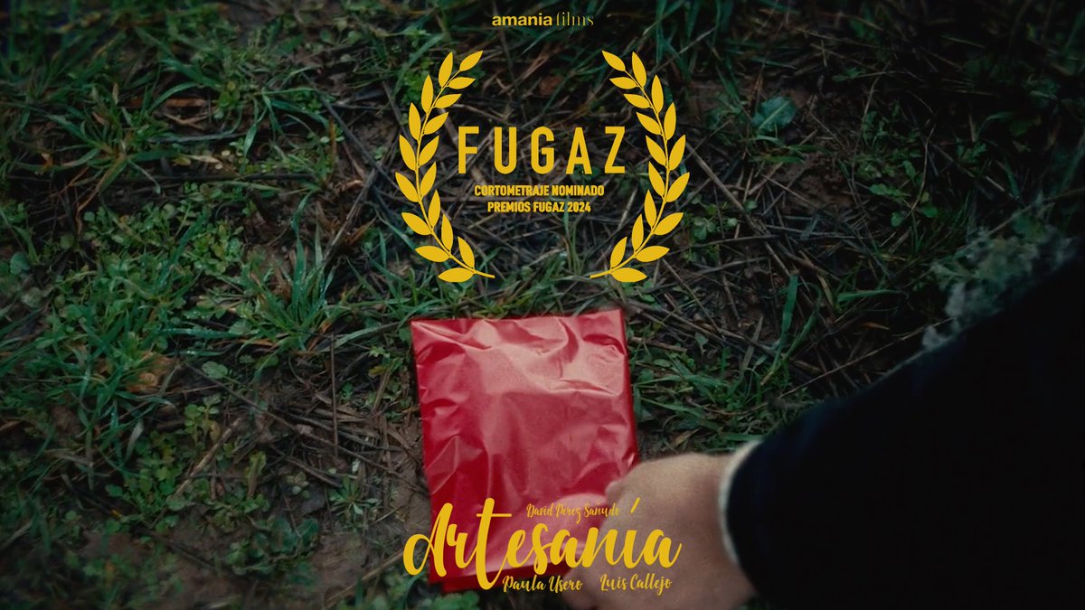 ¡Estamos muy agradecidos a los Premios Fugaz (<a href="/CortoEspana/">Premios Fugaz - CortoEspaña</a>) por haber seleccionado a Artesanía en tres categorías! Mejor Cortometraje, Mejor Dirección Y Mejor Guion.