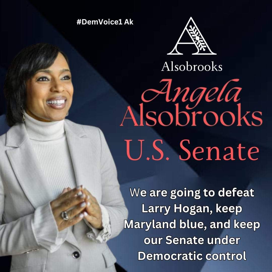 Elect Democrat Angela Alsobrooks, a leader with integrity.. for US Senate Maryland Gun safety Ban assault weapons Codify Roe v Wade minimum wage @AlsobrooksForMD ...secure.actblue.com/donate/bs_tw_a….. #wtpGOTV24