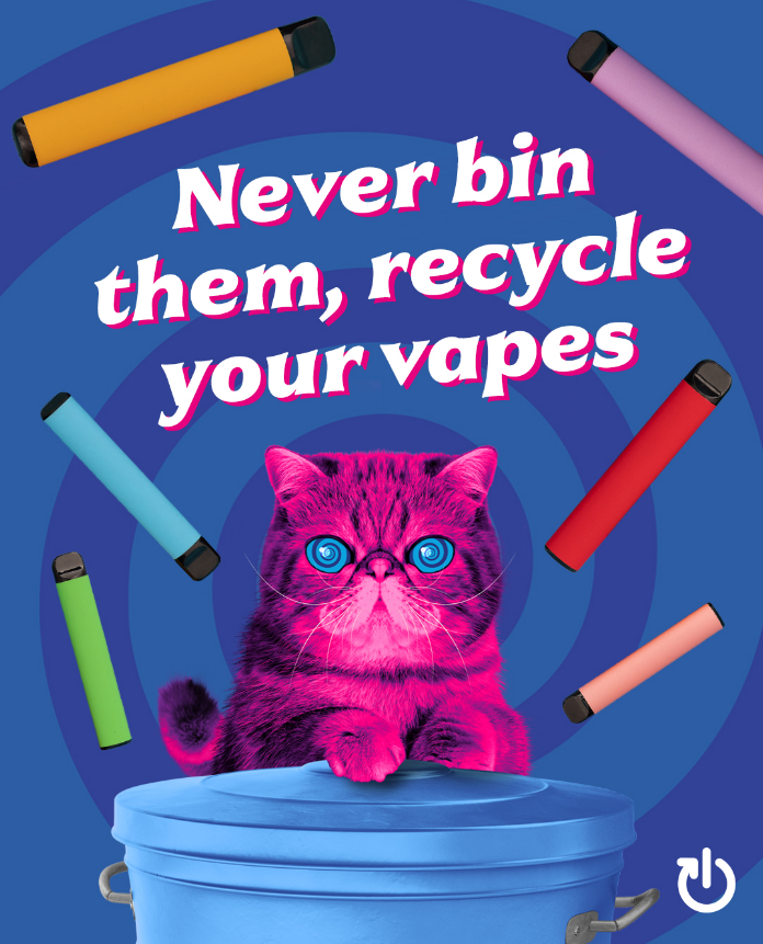 #DidYouKnow that crushed batteries cause hundreds of fires annually? The best way to prevent this & keep crews safe is to never bin electricals.. Or #Vapes which also contain hidden batteries! Visit recycleyourelectricals.org.uk to find safe drop-off points for your electrical items