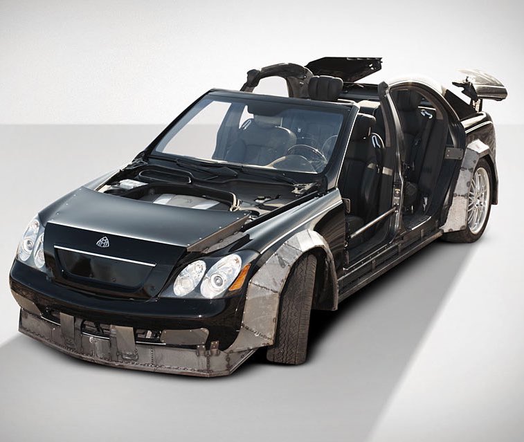 StreetFashion01's tweet photo. The Maybach from Ye and Jay-Z’s “Otis” Music Video (2011) https://t.co/8o5l5StYcW