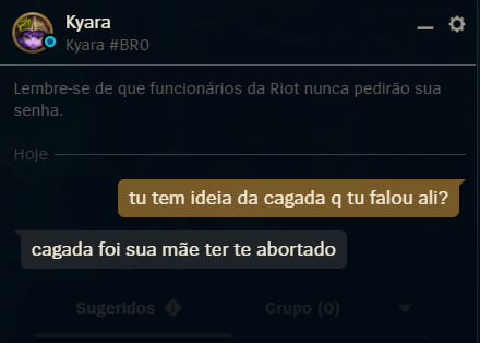 lol ta bem saudavel