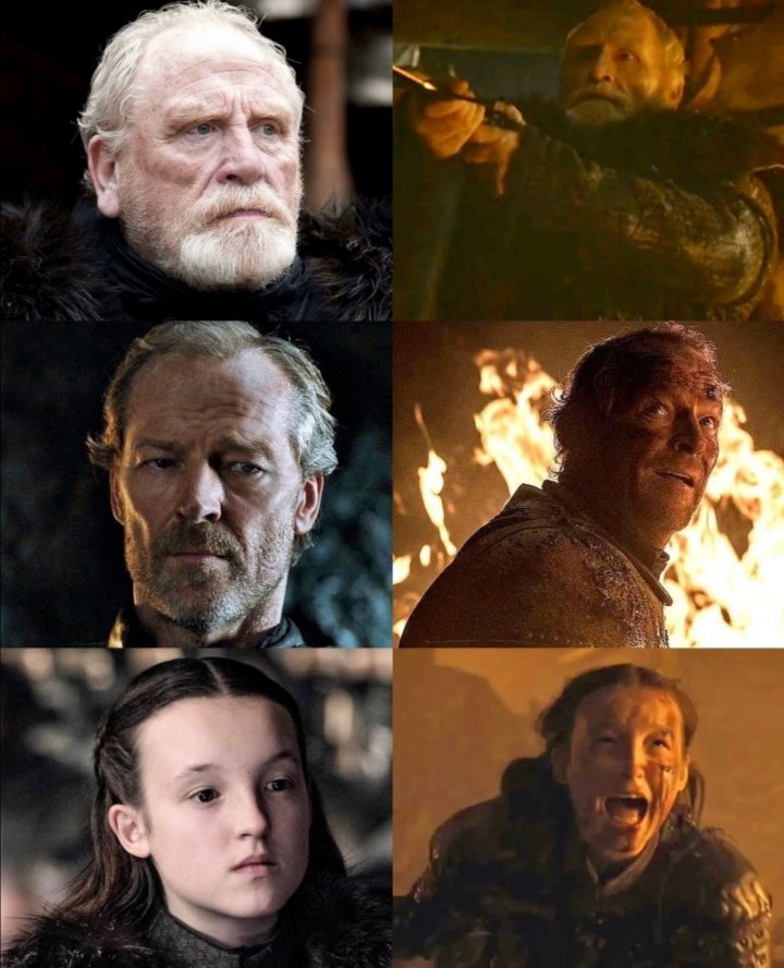 House Mormont was loyal until the end 🙌