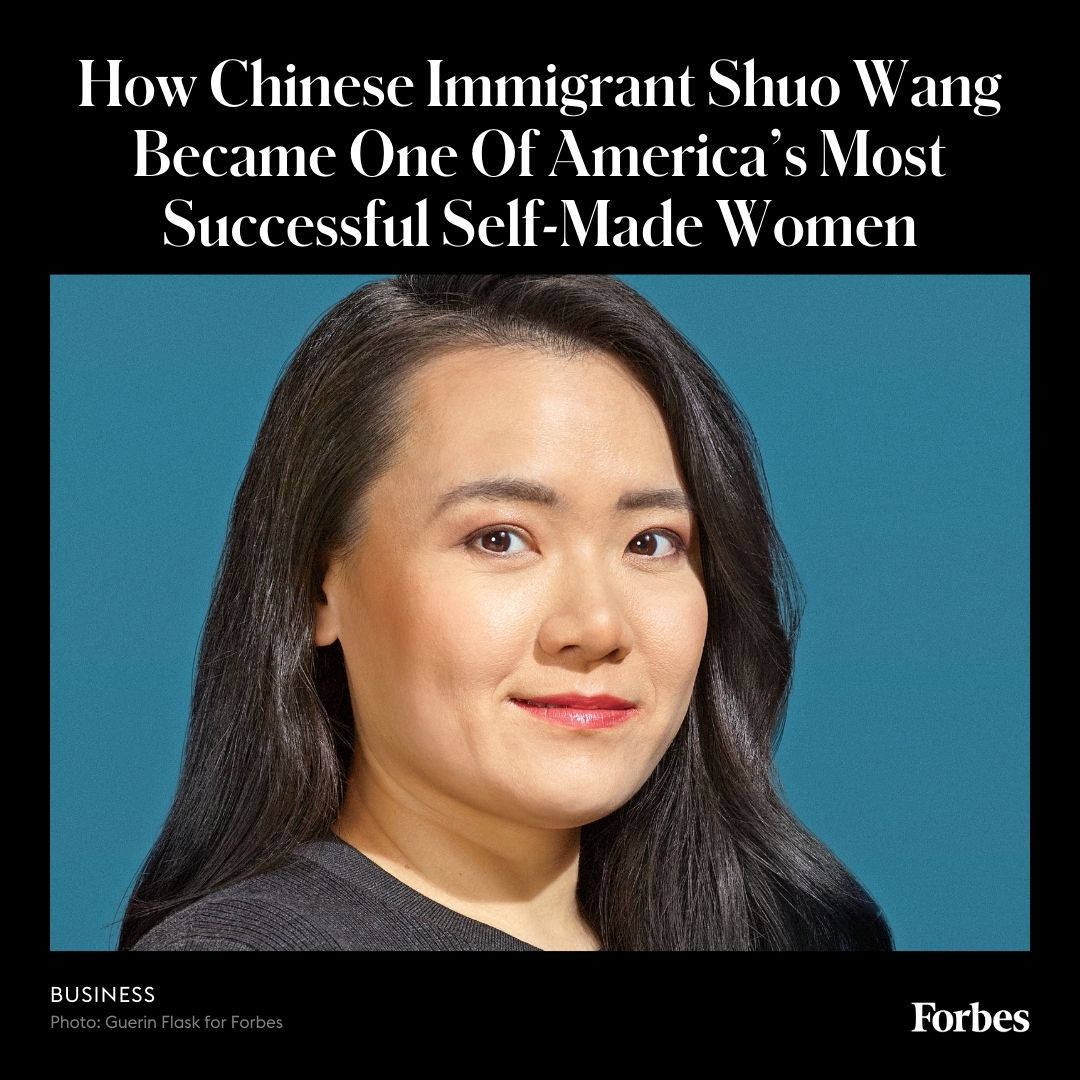 #SelfMadeWomen: Shuo Wang moved to the U.S. as a teenager and sold scooters at flea markets on weekends. Now the cofounder and chief revenue officer of human resources software unicorn Deel is worth an estimated $850 million. on.forbes.com/6012eg1f8