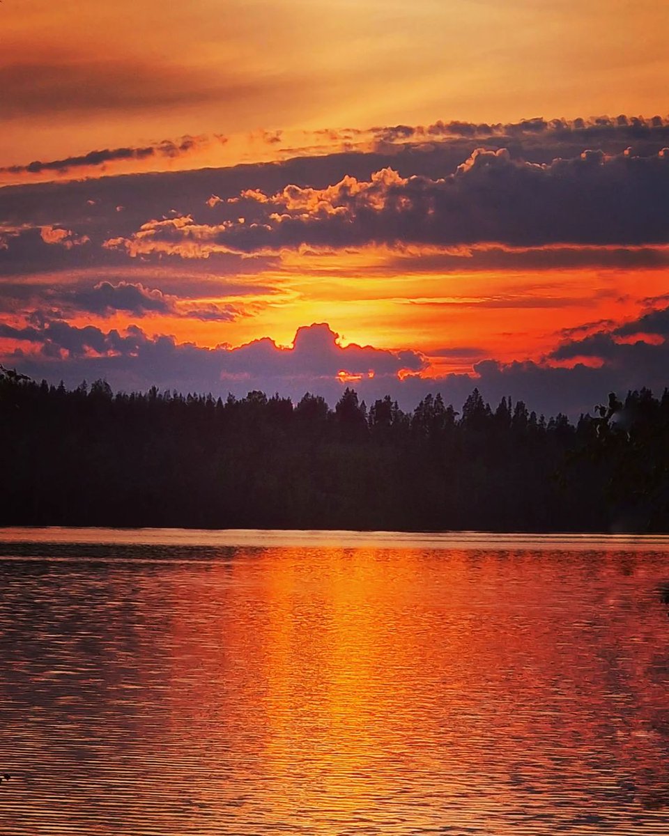 Thursday's selection celebrates the beauty of sunsets and sunrises in Finland. Thanks to @VisitOuluFI sharing a pic by villeweephoto, annukka.maaria, pattijoenpuutarha, and aijja for tagging us in their photos on IG: instagram.com/discoveringfin…