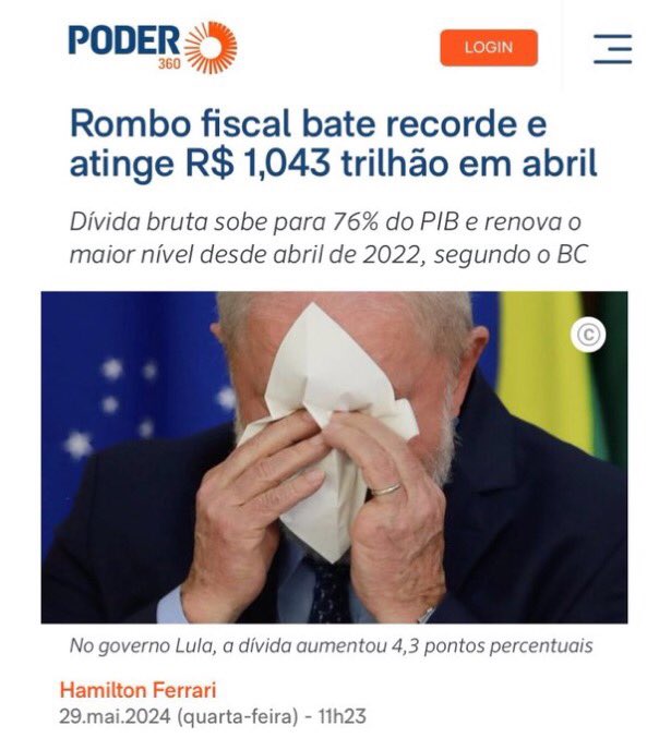 Está pouco ainda!