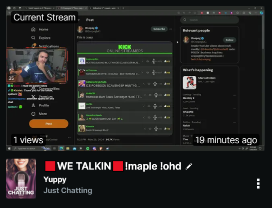 Well thats new?

Instant VODs avaliable on <a href="/KickStreaming/">KICK</a> now?!