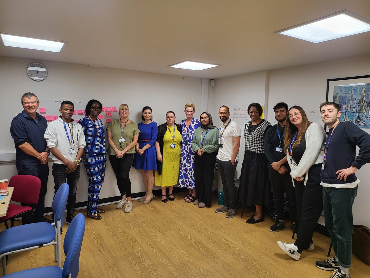 The QI team conducted a process mapping session with the Redbridge EIP team. Carers and relatives joined the group, providing valuable insights from their care experience at the referral stage. This involvement is great for guiding future improvements💡#PatientCare #QITwitter
