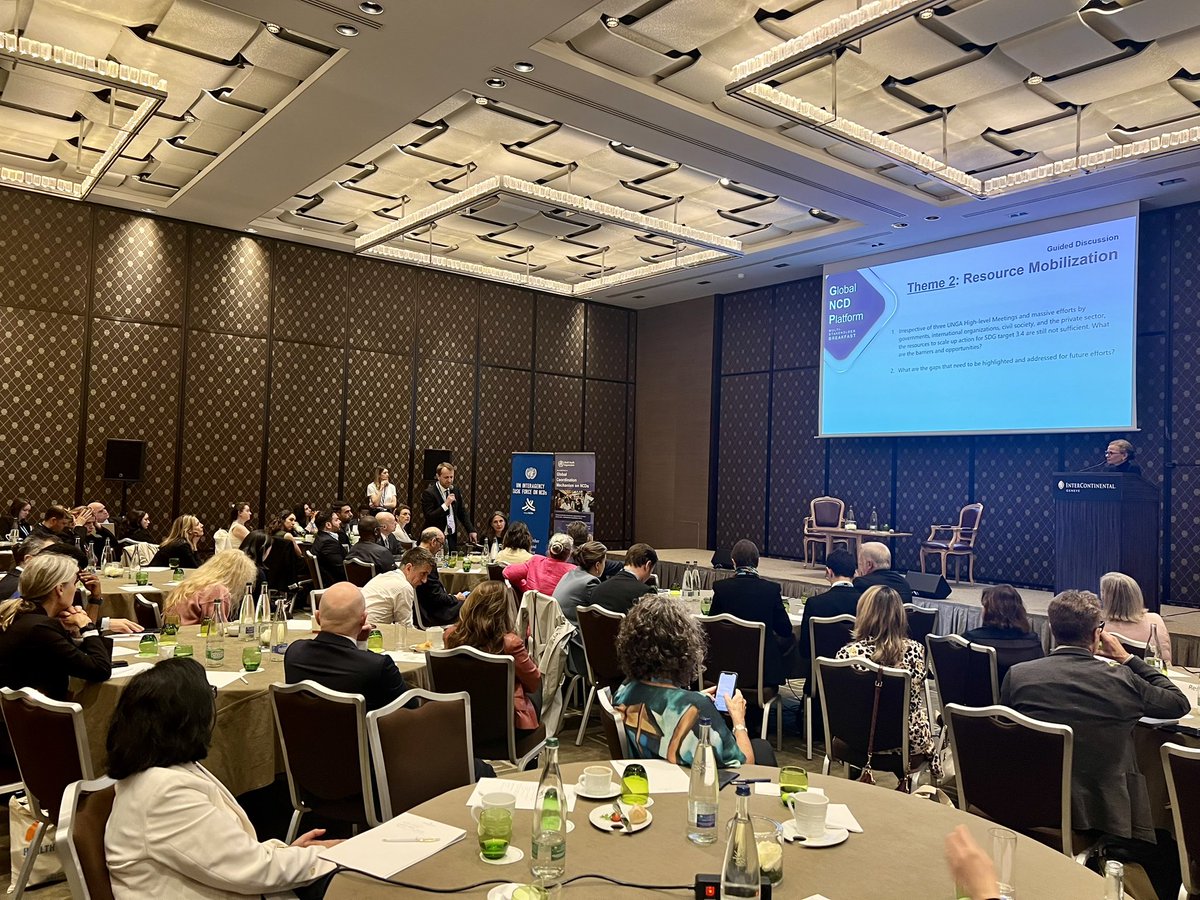 Svetlana Axelrod (@draxelrod_who) on Twitter photo Amazing engagement and participation at our annual <a href="/WHO/">World Health Organization (WHO)</a> Global Noncommunicable Disease Platform Multistakeholder Breakfast! A huge thank you to all our partners and friends for the incredible support and great collaboration on the #NCDs & #MentalHealth agenda! #WHA77 Amazing engagement and participation at our annual <a href="/WHO/">World Health Organization (WHO)</a> Global Noncommunicable Disease Platform Multistakeholder Breakfast! A huge thank you to all our partners and friends for the incredible support and great collaboration on the #NCDs & #MentalHealth agenda! #WHA77