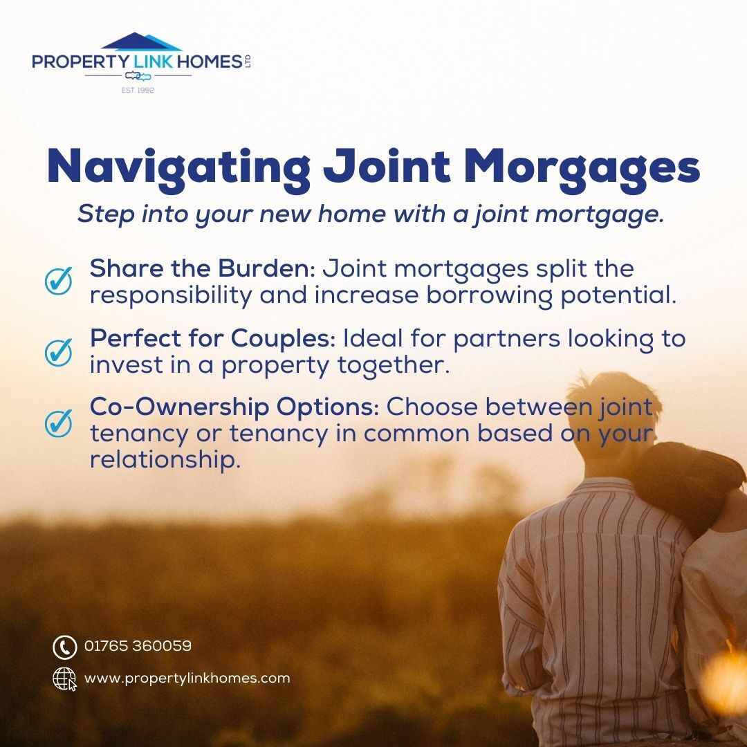 Ready to take the next step together? A joint mortgage can make it easier to step into your dream home. Share the responsibility, enhance your borrowing potential, and choose the co-ownership option that fits your relationship. Let's make home ownership a shared adventure! 👫 #Pr