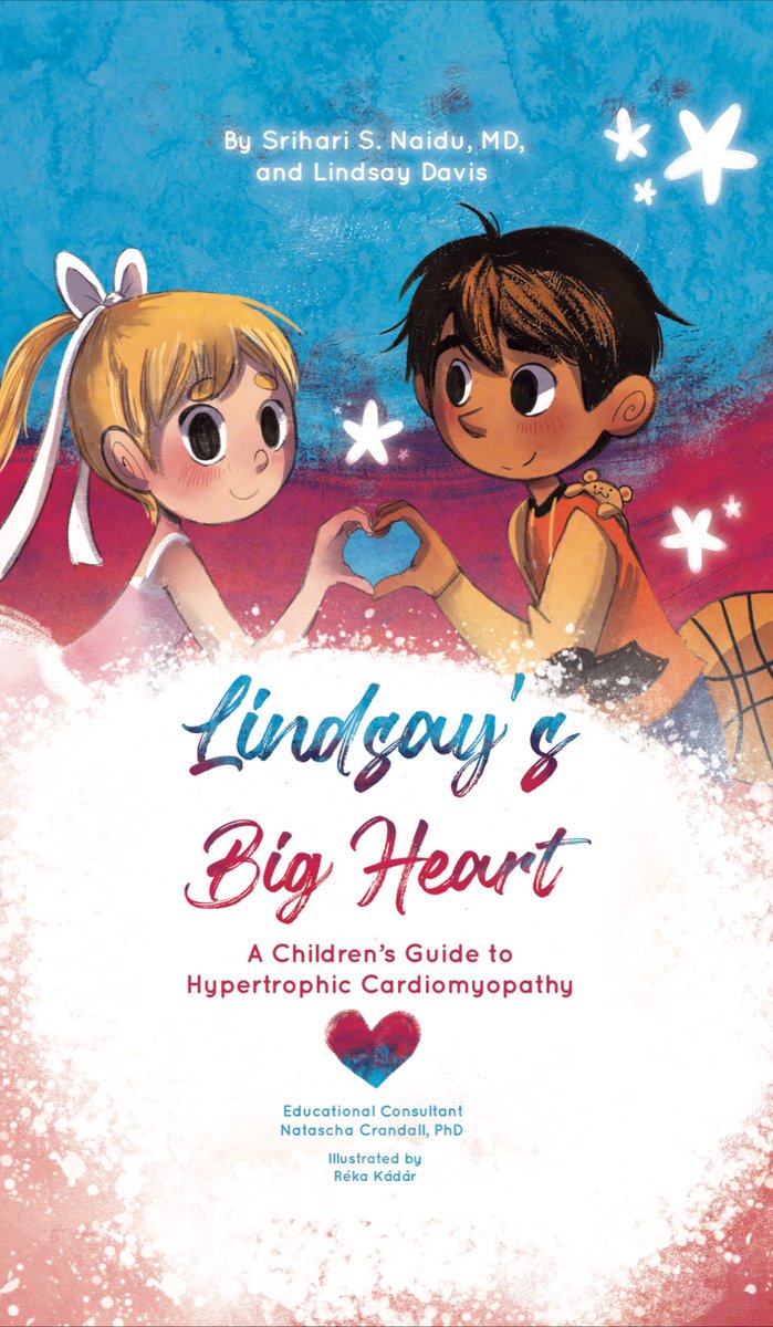 Lindsay Davis (@lindsayluvdavis) on Twitter photo Years in the making. <a href="/SrihariNaiduMD/">Srihari S. Naidu, MD</a> and I are proud to announce “Lindsay’s Big Heart - A Children’s Guide to Hypertrophic Cardiomyopathy” is now available for pre-order on Amazon #lindsaysbigheart #lindsayslaw #SCAawareness Years in the making. <a href="/SrihariNaiduMD/">Srihari S. Naidu, MD</a> and I are proud to announce “Lindsay’s Big Heart - A Children’s Guide to Hypertrophic Cardiomyopathy” is now available for pre-order on Amazon #lindsaysbigheart #lindsayslaw #SCAawareness