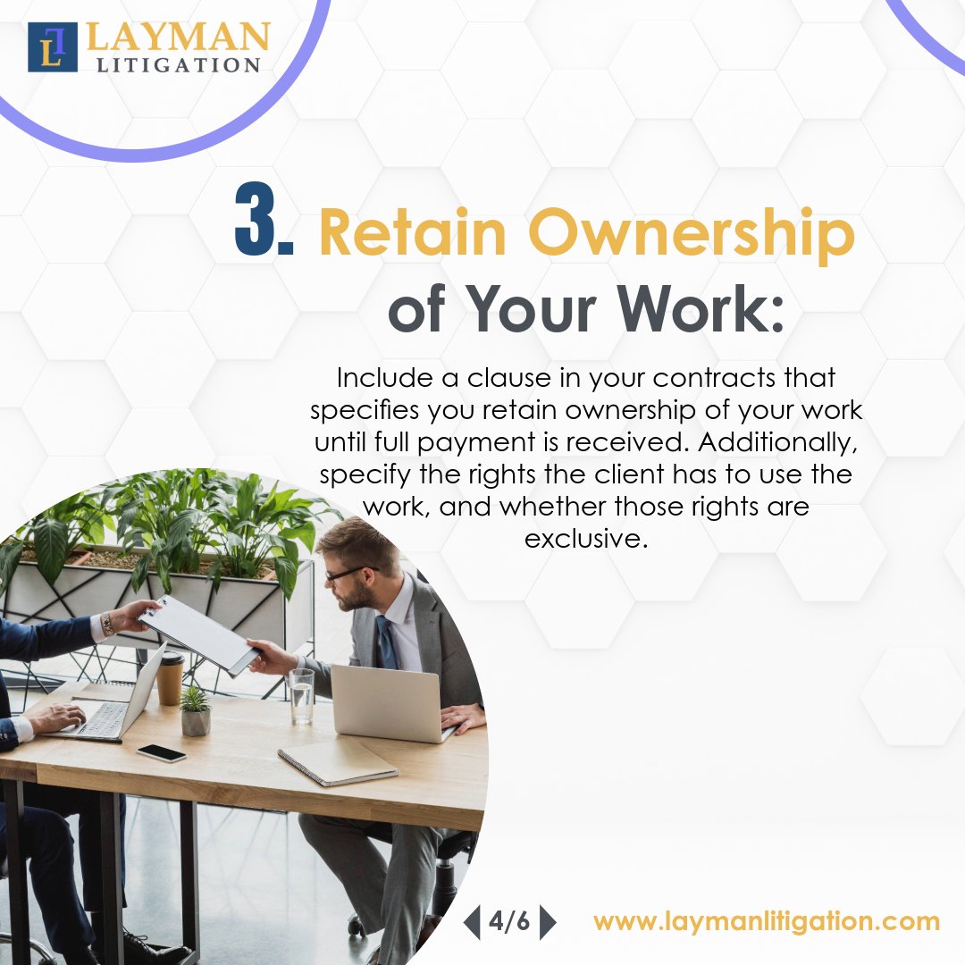 Navigating Freelance Contracts: Key Strategies to Protect Your Work and Income
.
.
#laymanlitigation #law #freelancing #freelancelaw #legaltips