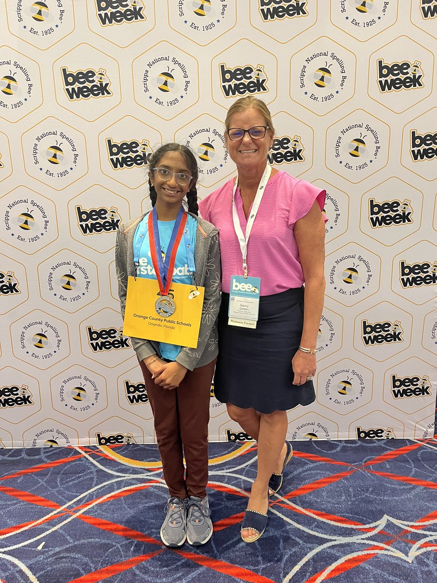 Nancy Golden (@nancygoldenocps) on Twitter photo Hugh congratulations to Vel from <a href="/OGAOCPS/">Orlando Gifted Academy</a> from being a Semifinalist and placing tied for 9th in the Scripps National Spelling Bee! Amazing! <a href="/Fdn4OCPS/">Foundation for OCPS</a> <a href="/OCPSnews/">ocpsnews</a> <a href="/CDLocps/">Curriculum and Digital Learning</a> Hugh congratulations to Vel from <a href="/OGAOCPS/">Orlando Gifted Academy</a> from being a Semifinalist and placing tied for 9th in the Scripps National Spelling Bee! Amazing! <a href="/Fdn4OCPS/">Foundation for OCPS</a> <a href="/OCPSnews/">ocpsnews</a> <a href="/CDLocps/">Curriculum and Digital Learning</a>