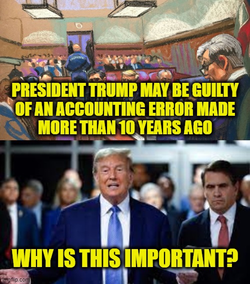 🚂Penny597🚃 Why is this IMPORTANT? Accounting errors are made everyday. Why doesn't Trump get the BENEFIT OF THE DOUBT?? @WenMaMa2 @PatriotInSF @earthing5000 @IngloriousBhere @PSwal807 @Langer424 @CEcoupe @Tweeklives @Nanny_McTrump @V_Lady2024 @Czesc45 @kittenaround_51