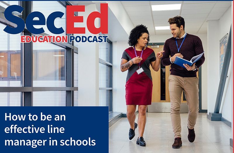 SecEd Podcast: This episode looks at how to be an effective line manager in a school, offering practical examples & tips for middle/senior leaders. We discuss the challenges of the role & talk #appraisal, #CPD & #wellbeing & workload buff.ly/3UGsWQ8 #edutwitter