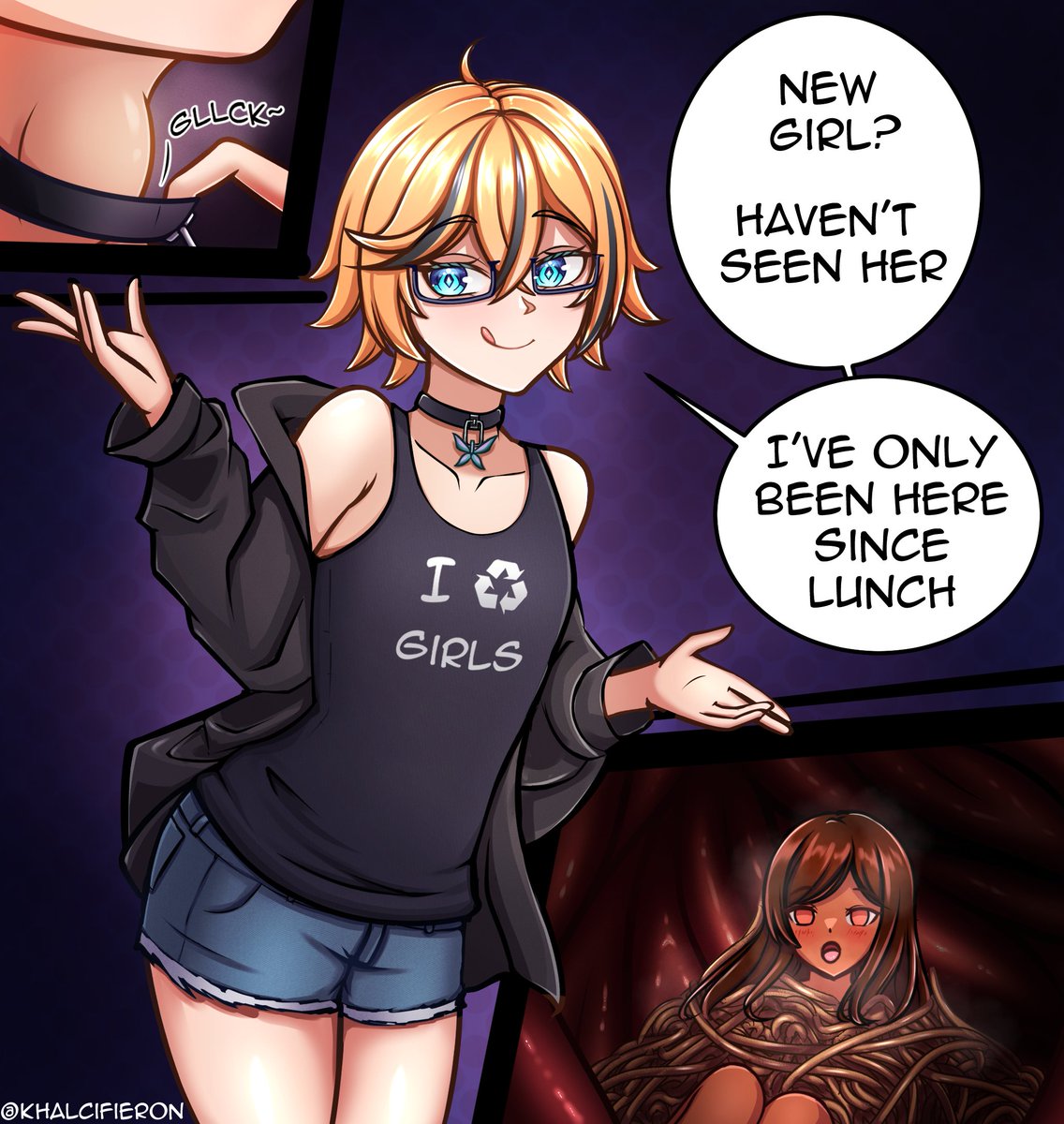 Trying something new, femboy vore

#sizetwitter