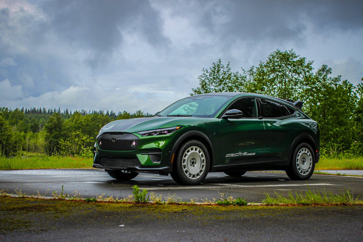 Mach-E Rally. Mud optional, but encouraged.