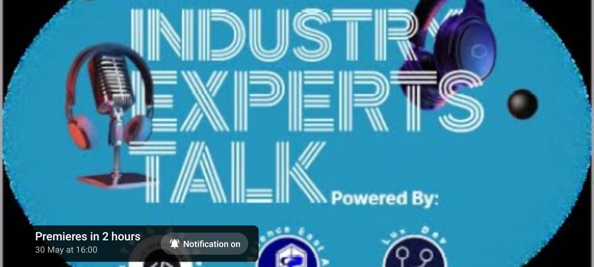 First ever Industry Experts Talk podcast hosted by @HarunMbaabu ! Premiers at 4pm BST @lux_academy @DSEAfrica @johnmbugua01 @Junn_hope @grctutu youtu.be/nxHaXf9VQVw