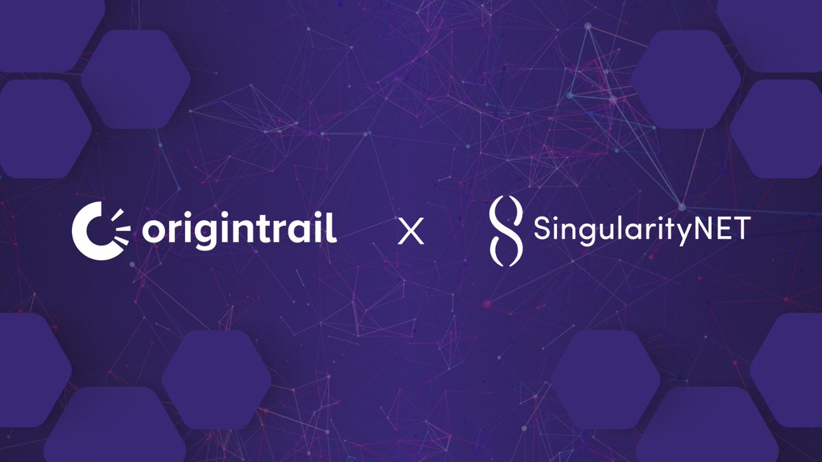 origin_trail's tweet photo. NEW PARTNERSHIP ANNOUNCEMENT🤝
We are excited to announce a strategic partnership with
@SingularityNET to advance decentralized knowledge graphs and support the development of the Knowledge Layer — the #Internet of Knowledge for #AI.
Learn more👇
https://t.co/Eq8mkgzHqI https://t.co/ivdiNB0SaJ