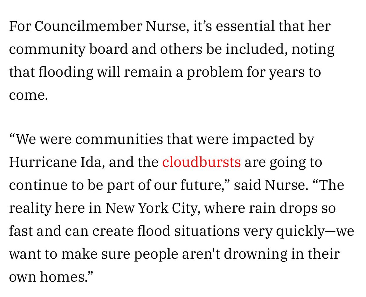 Sandy Nurse (@sandyforcouncil) on Twitter photo As we face the reality of the climate crisis, converting basement apartments into safe living places must be part of our housing policy or we risk more people drowning in their homes. Thanks <a href="/JuliaCarmel__/">Julia Salazar (@juliasalazar on bluesky)</a> and <a href="/votejgr/">Jessica GonzĂĄlez-Rojas (votejgr.bsky.social)</a> for this bill to include our communities in the pilot. As we face the reality of the climate crisis, converting basement apartments into safe living places must be part of our housing policy or we risk more people drowning in their homes. Thanks <a href="/JuliaCarmel__/">Julia Salazar (@juliasalazar on bluesky)</a> and <a href="/votejgr/">Jessica GonzĂĄlez-Rojas (votejgr.bsky.social)</a> for this bill to include our communities in the pilot.
