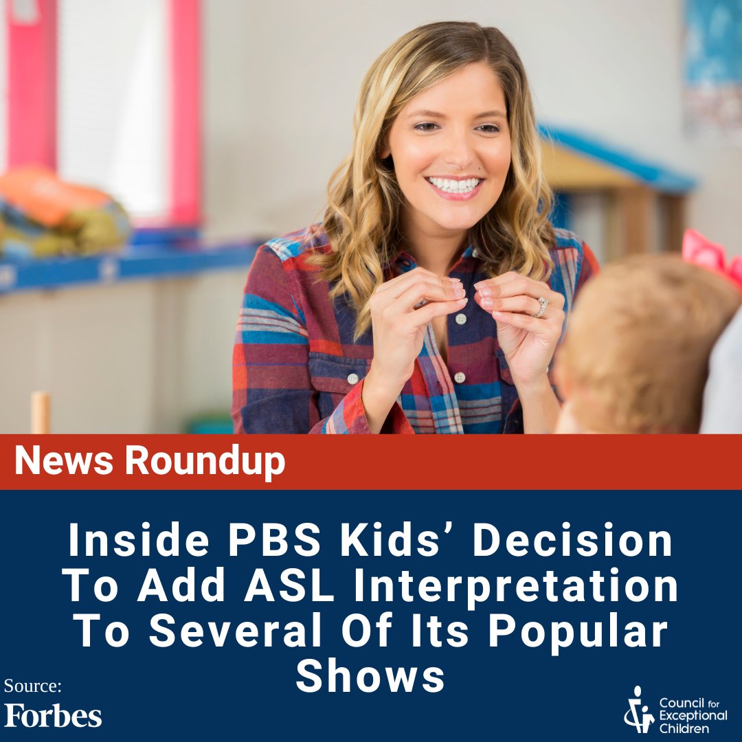 PBS recently added American Sign Language interpretation to a variety of children's programming. This new initiative has enhanced accessibility and fostered inclusivity among their audiences.

forbes.com/sites/stevenaq…